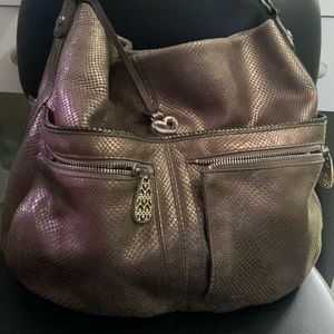 Brighton Barbados Zip-top Hobo Purse